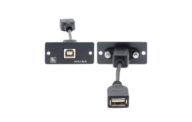 KRAMER Wall Plate insert - USB Wall Plate Insert (B/A)