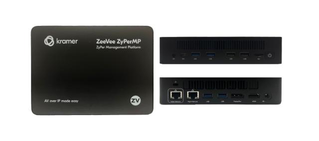 ZeeVee ZyPer Management Platform NUC Rev F. Manages up to 120 JPEG2K or ZyPer4K endpoints.