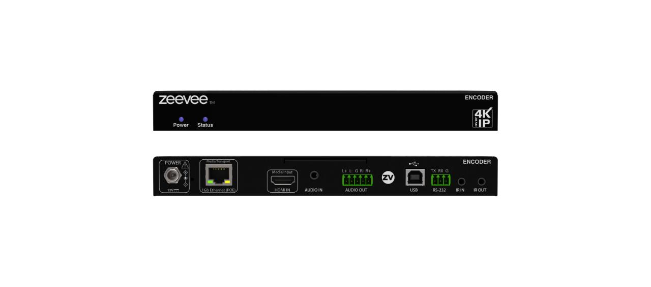 ZeeVee ZyPerUHD60 Encoder, Single LAN with HDMI Loopout
