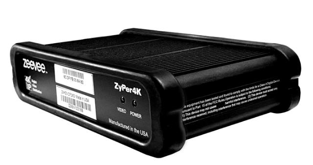 ZeeVee ZyPer4K-XS Encoder Fiber