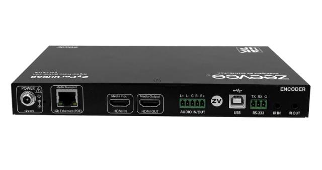 ZeeVee ZyPerUHD60 Encoder, Single LAN with Dante, HDMI Loopout