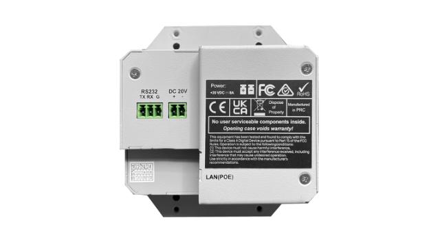 ZeeVee ZyPerUHD60 Encoder, Wall Plate, 2 x 1 Switching