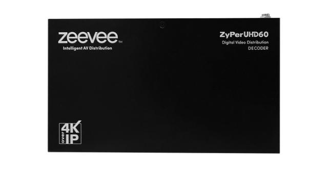 ZeeVee ZyPerUHD60 Decoder, Dual 1G LAN