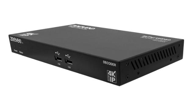 ZeeVee ZyPerUHD60 Decoder, Dual 1G LAN