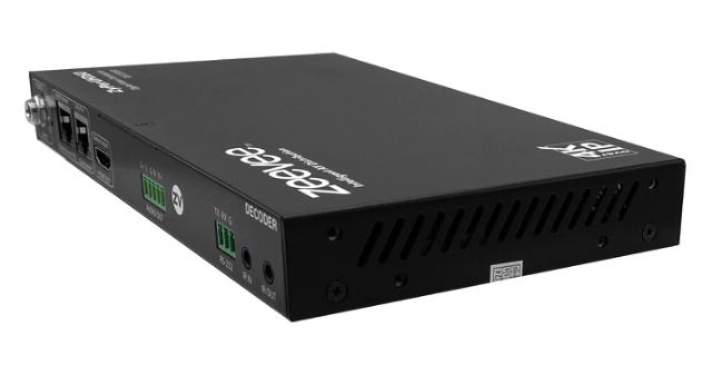ZeeVee ZyPerUHD60 Decoder, Dual 1G LAN