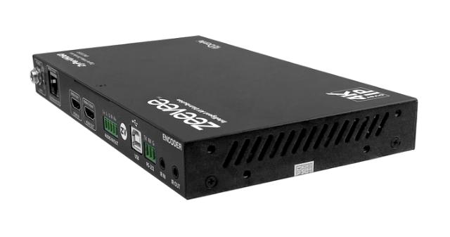 ZeeVee ZyPerUHD60 Encoder, 3x1 Switching Input, Dual LAN with Dante