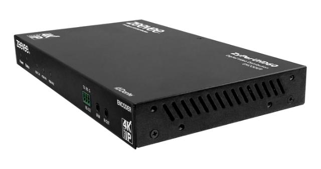 ZeeVee ZyPerUHD60 Encoder, 3x1 Switching Input, Dual LAN with Dante