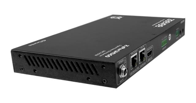ZeeVee ZyPerUHD60 Encoder, 3x1 Switching Input, Dual LAN with Dante