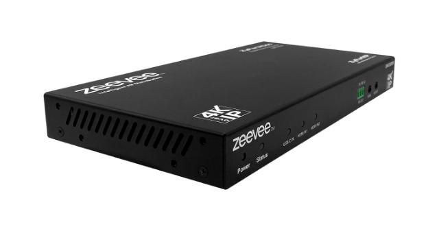 ZeeVee ZyPerUHD60 Encoder, 3x1 Switching Input, Dual LAN with Integrated Management