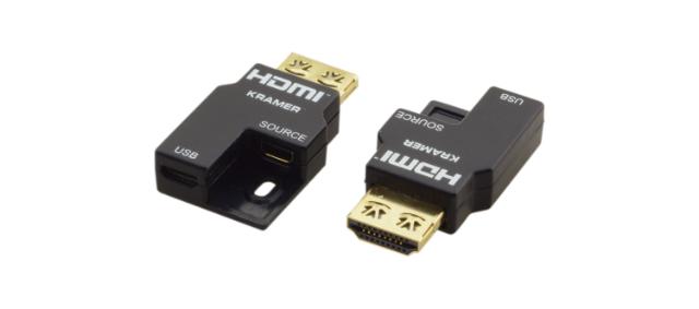 KRAMER AOCH/XL cable -HDMI-D(F) to HDMI-A (M) Set of Rx&Tx adaptors