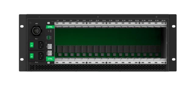 KRAMER 4U digital Frame with 34-port unified IOs Modular Matrix