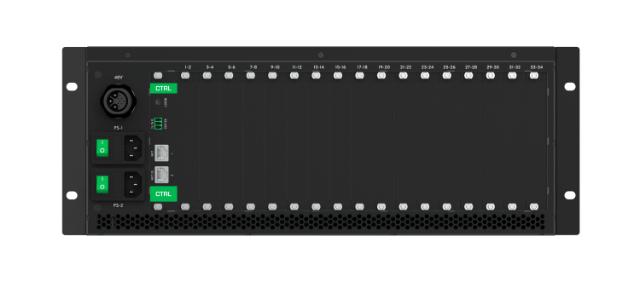 KRAMER 4U digital Frame with 34-port unified IOs Modular Matrix