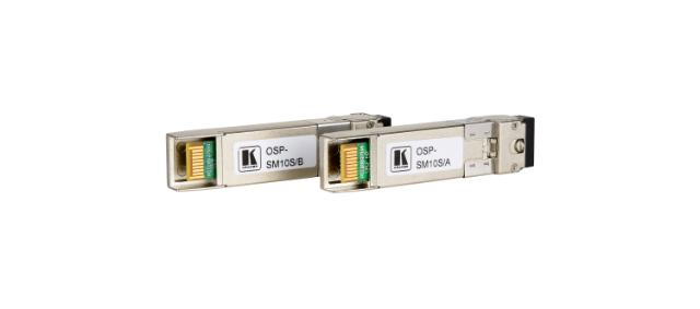 KRAMER Optical SFP+ Transceiver Pair, 10G 1270/1330nm SM Simplex Fiber