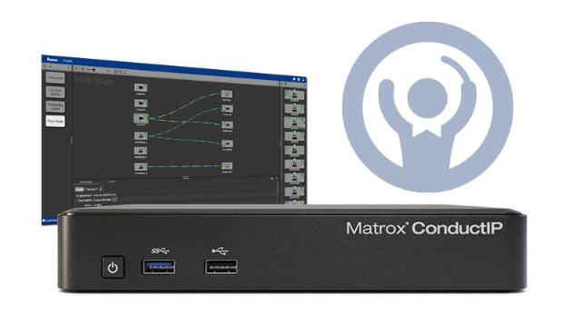 MATROX ConductIP Media Routing Appliance.