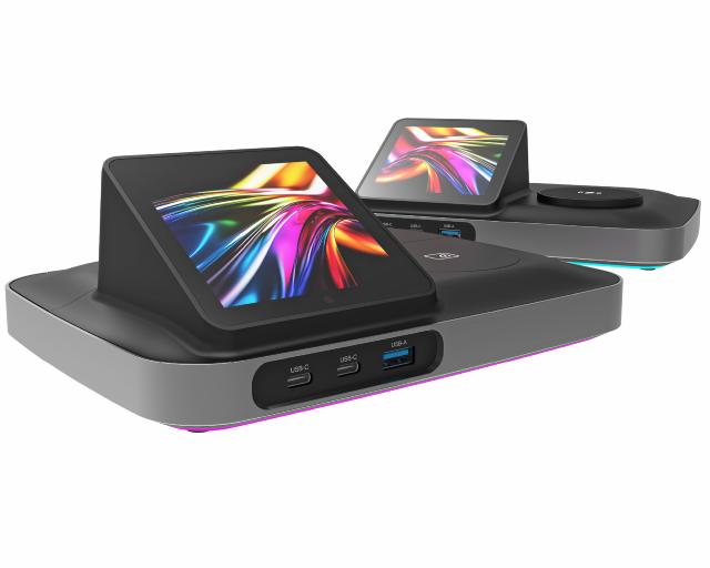 QBIC Bookbuddy Connect Desk Booking Docking Station m. NFC Læser