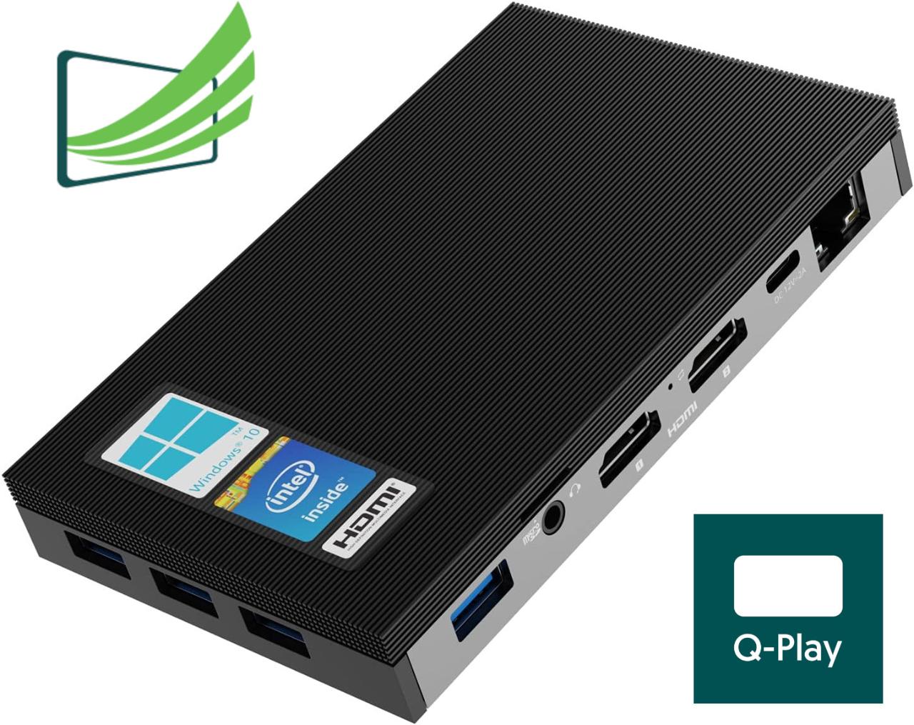 Q-Play by Nordicscreen N100/N150 Windows Media Player w. W11 IoT LTSC