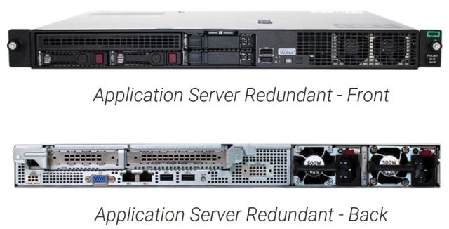 VUWALL TRx Redundant Application Server appliance