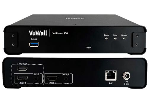 VUWALL VuStream 150 v.3 - VoIP 4K PoE En/Decoder