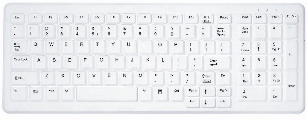 ACTIVE KEY tastatur trådløst (RF) IP68 forseglet