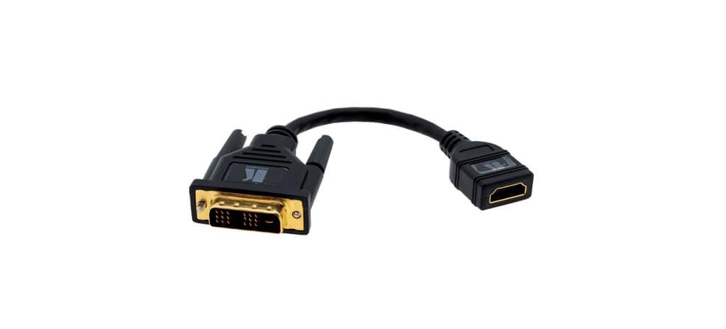 KRAMER DVI-D (M) to HDMI (F) Adapter Cable