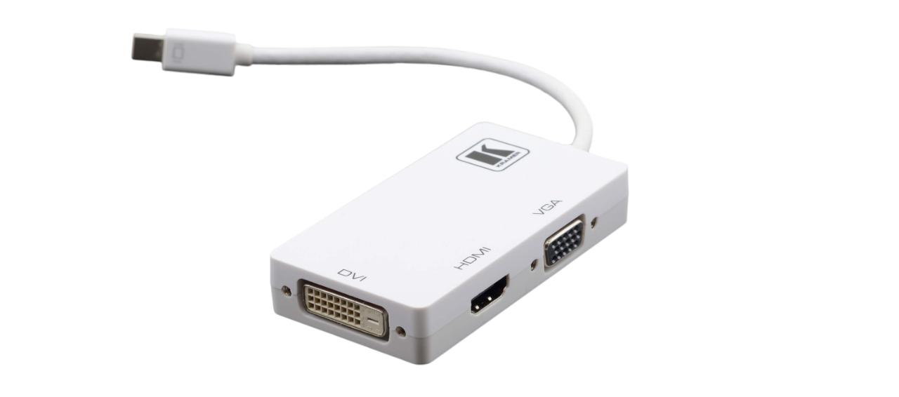 KRAMER Mini DisplayPort (M) to DVI(F), VGA(F) or HDMI(F) Adapter Cable
