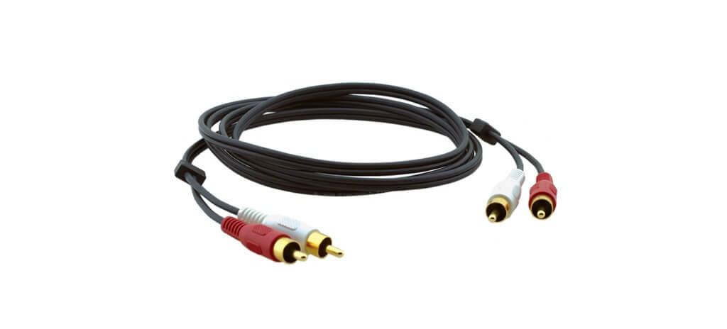 KRAMER 0,3m RCA Stereo Audio Cable