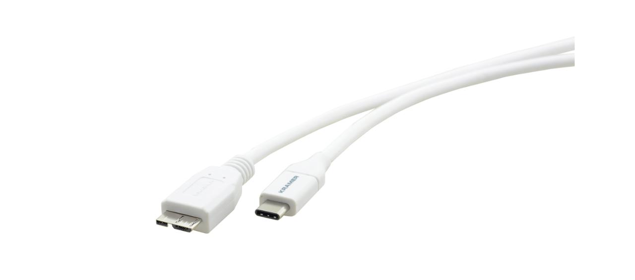KRAMER 0,9m USB 3.1 GEN–2 Cables USB–C (M) to USB–A (M) 