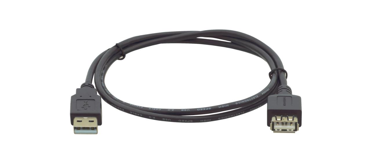 Kramer 3m USB 2.0 A (M) to A (F) Extension Cable