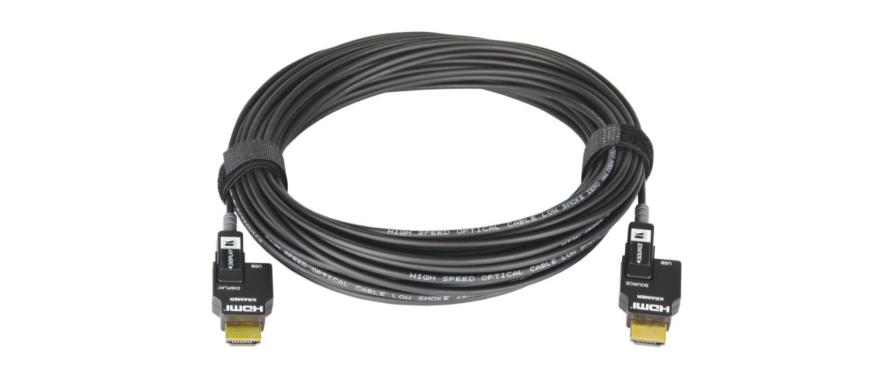 Kramer 40m. Active Optical 4K Pluggable HDMI Cable - LSHF