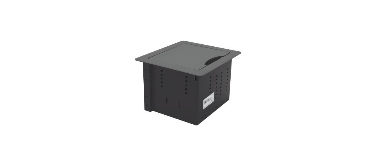 Kramer TBUS Table Mount Modular Multi–Connection Solution — Retractable Lid