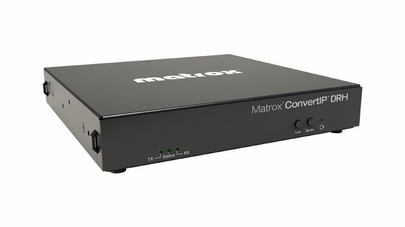Matrox ConvertIP appliance, 2x RJ45, HDMI I/O