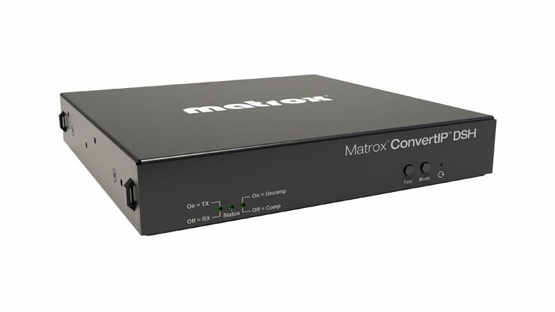 Matrox ConvertIP appliance, 2x SFP, HDMI I/O