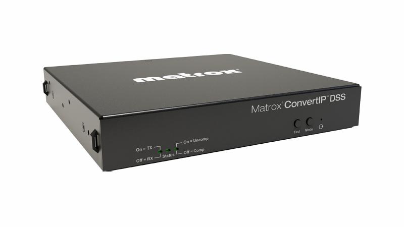 Matrox ConvertIP appliance, 2x SFP, SDI I/O