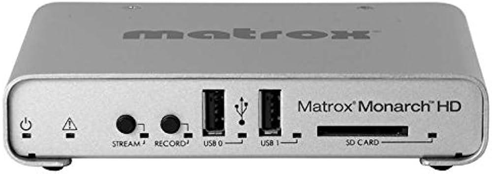 Matrox Monarch HD H.264 Encoder
