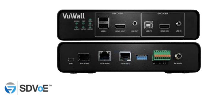 VuWall VuStream 550 - SDVoE 4K60 En/Decoder 
