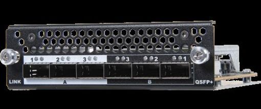 Billede af ANALOG WAY Opt. Link connector cardwith 6 QSFP+ 40G cages (Link cables are not included)