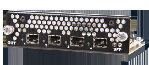 Billede af ANALOG WAY Opt. Output connector card with 4x SFP+ (carrying case included)