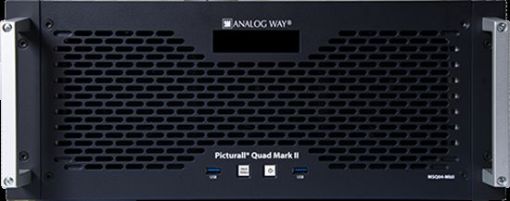 Billede af ANALOG WAY Picturall Quad Mark II Heavy-duty 8K media server, 4x DP1.2 outputs