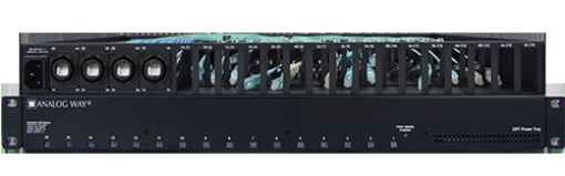 Billede af ANALOG WAY Opt.Rack-mount P. Tray for 16 EXT-HDMI20-OPT-TX and EXT-HDMI20-OPT-RX 4x O.Con Quad