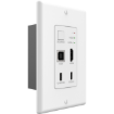 Billede af DVDO 4K HDMI & USB-C Wall Plate Extender Kit over HDBaseT with USB