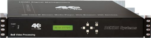 Billede af DEXON DVP818K 8x8 scaling video processor