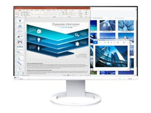 Billede af EIZO 24'' FlexScan EV2480 - USB-C, White, TCO 8