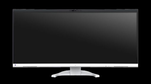 Billede af EIZO 34'' FlexScan EV3450XC 3440x1440 Curved USB-C Webcam Mic TCO 9 White Halogen Free