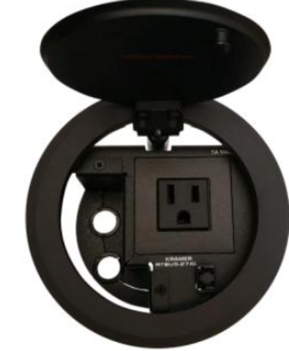 Billede af KRAMER TBUS Table Mount Modular Multi–Connection Solution — Unique Design