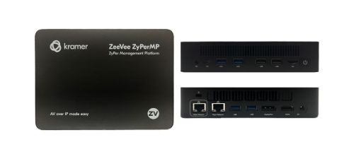 Billede af ZeeVee ZyPer Management Platform NUC Rev F. Manages up to 120 JPEG2K or ZyPer4K endpoints.