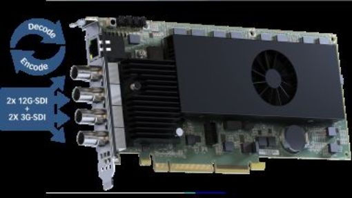 Billede af MATROX IPX 12G-SDI Capture & En/Dec. Card FANLESS
