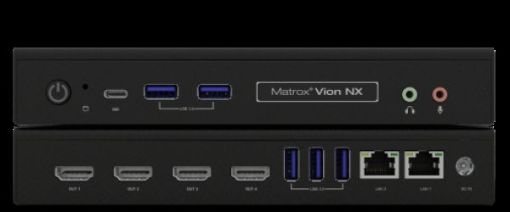 Billede af MATROX IP Gateway supporting H.264, H.265, NDI, JPEG-XS (ST2110/IPMX profiles)