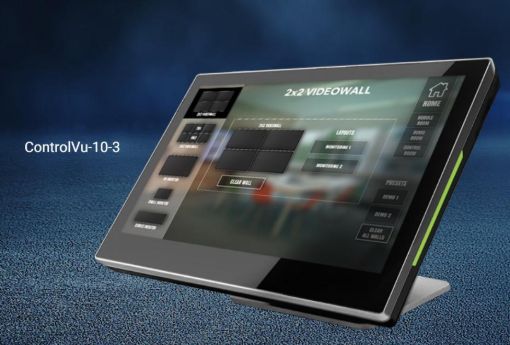 Billede af 10'' Multitouch Panel for VuWall. Secure Linux based panel, no Wi-Fi-, bluetooth or camera