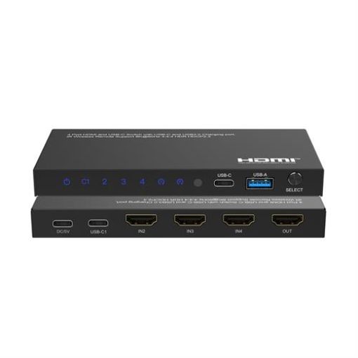 Billede af DVDO 8K 4x1 Switcher with 1 USB-C + 3 HDMI Inputs