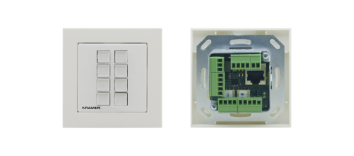 Billede af KRAMER 8 button PoE and I/O Control Keypad